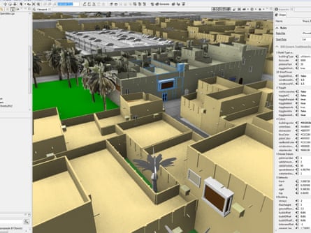 Elliot Hartley uses Esri CityEngine to model the Iraqi town of Kufa.