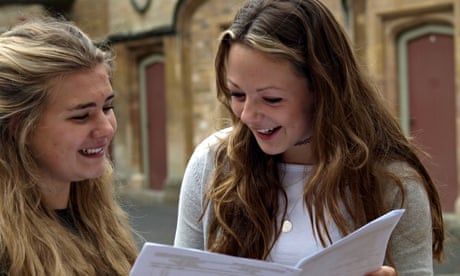 Emily Brooks gets GCSE results with teammate Katherine Edwards