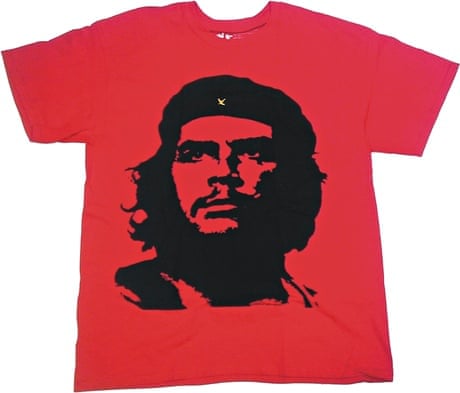 Che Guevara - Unisex Red on Black T-Shirt