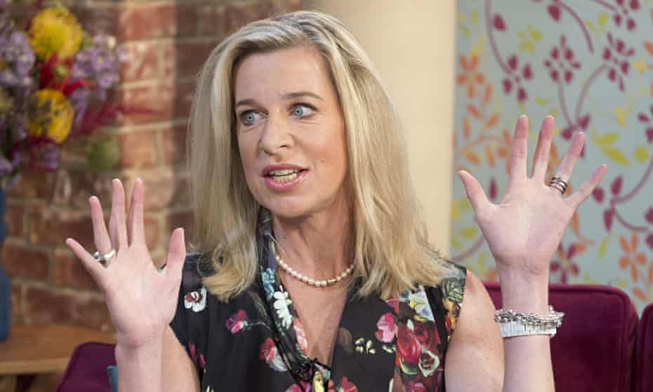 Katie Hopkins on 'This Morning' TV programme, London