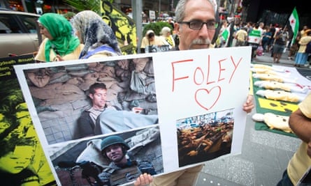 James Foley supporter