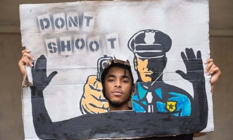 don't shoot sign