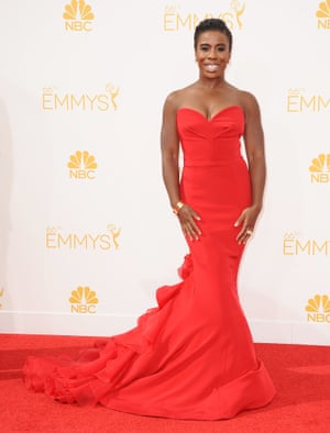 Actress Uzo Aduba attends the 66th annual Primetime Emmy Awards at Nokia Theatre L.A. Live on August 25, 2014 in Los Angeles, California.