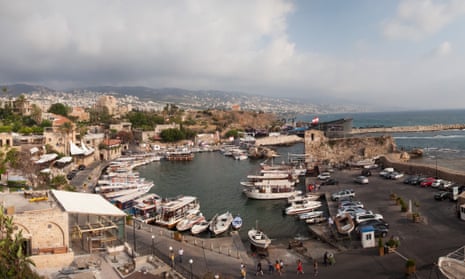 Port of Byblos in Lebanon