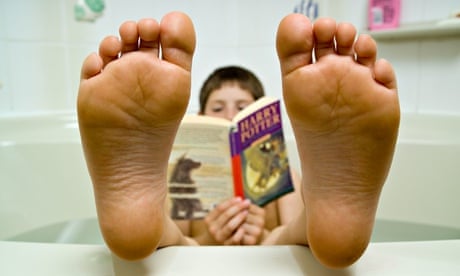 Reading in the bath