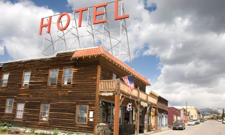 The Hand Hotel in Fairplay, Colorado.