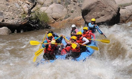 Rafting in Royal Gorge Canyon