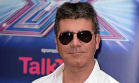 Simon Cowell at the press launch for the new series of The X Factor. 