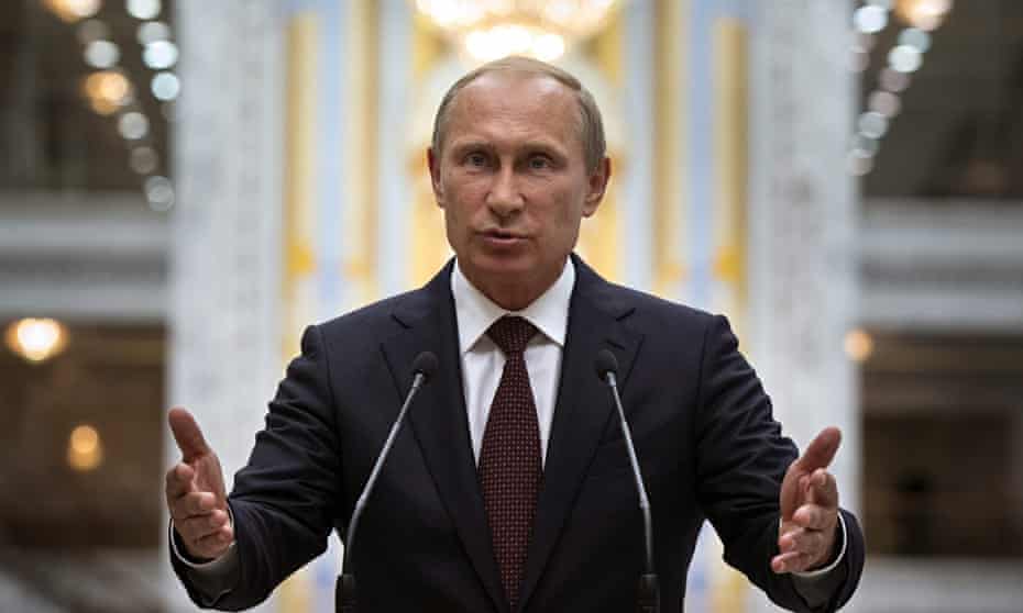 Russian president Vladimir Putin 