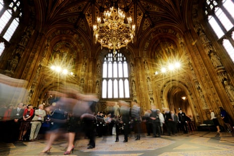Central lobby at the House of Commons