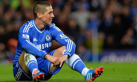 Fernando Torres on his way out of Chelsea