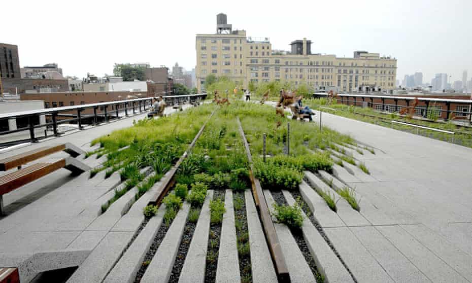 First section of the High Line opens, New York, America - 08 Jun 2009