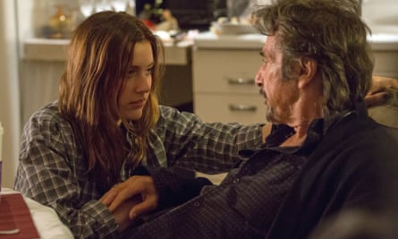 Gerwig and Pacino in The Humbling.