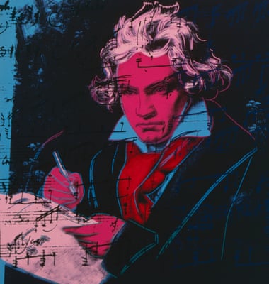 Beethoven by Andy Warhol.