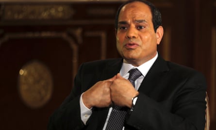 Abdel Fatah al-Sisi.