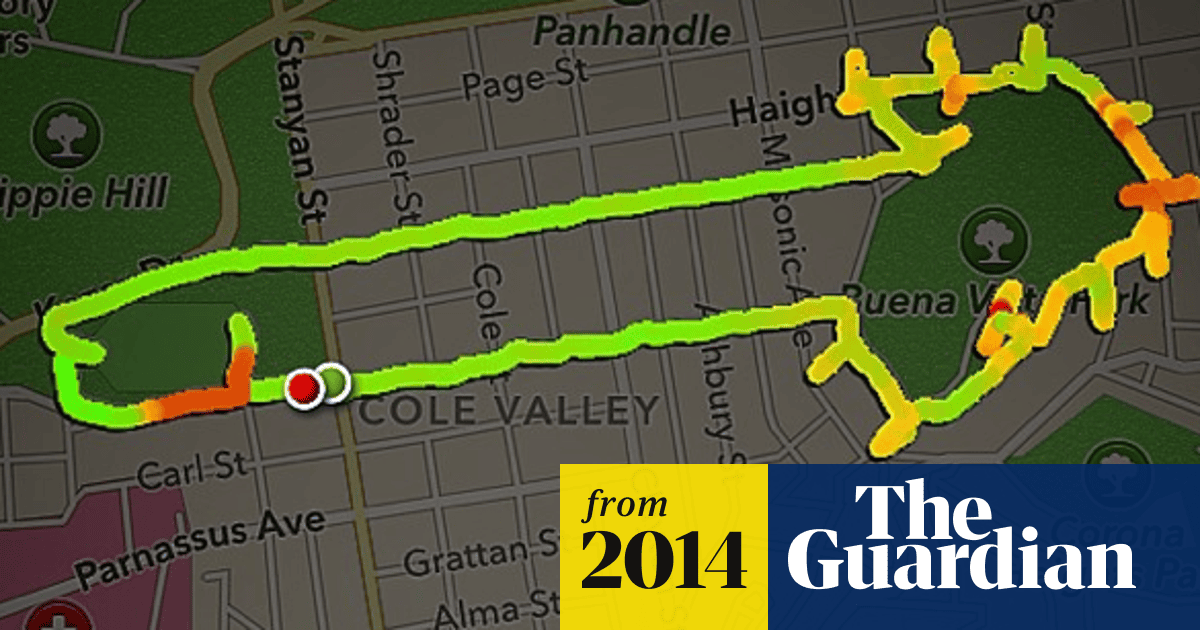 Runner uses Nike+ app to draw penises