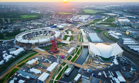 Olympic park in Stratford