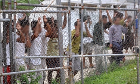 Asylum seekers at Manus Island