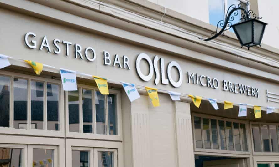 Oslo microbrewery and bar in Salthill, Galway.
