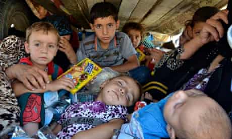 Yazidi children in Iraq
