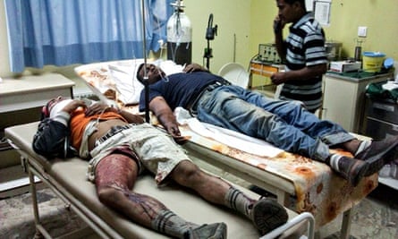 Shot migrant workers in hospital