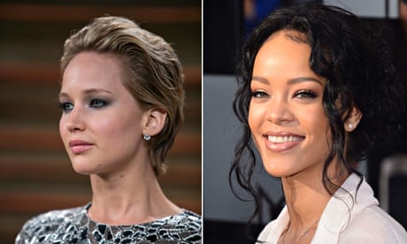 Jennifer Lawrence Celebrity Porn - Jennifer Lawrence and Rihanna among celebrity victims of hacked nude photos  | Privacy | The Guardian