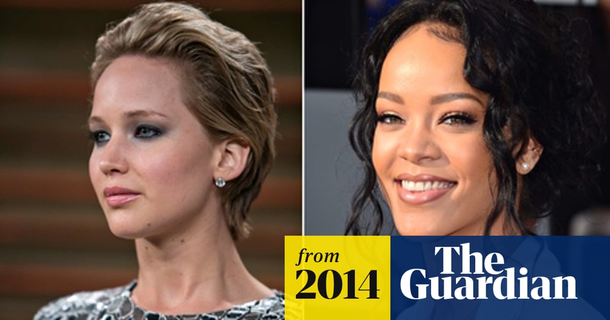 Jennifer Lawrence and Rihanna among celebrity victims of hacked nude