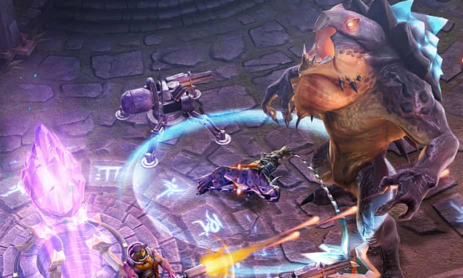 Vainglory is a MOBA game for iOS.