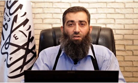 Ahrar al-Sham's new leader, Hashem al-Sheikh, known as Abu Jaber, unveiled in a propaganda video