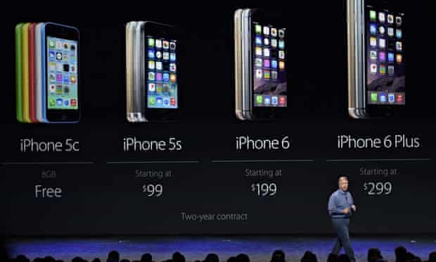 Apple unveils iPhone 6 and iWatch, Cupertino, California, America - 09 Sep 2014