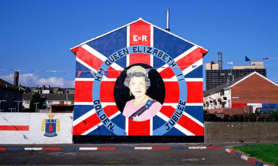 Belfast loyalist mural