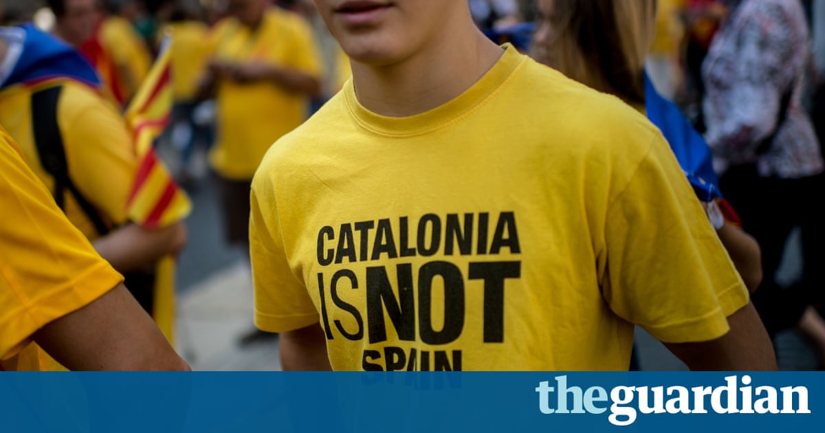 Catalans Protest Over Independence On National Day In