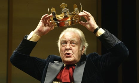 Donald Sinden in The Hollow Crown at the Royal Shakespeare Theatre.
