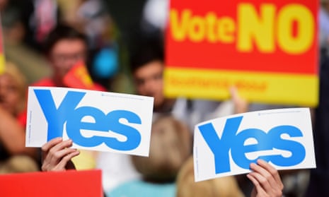 Scottish referendum campaigners