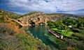 Lake Vouliagmeni, 20km from Athens