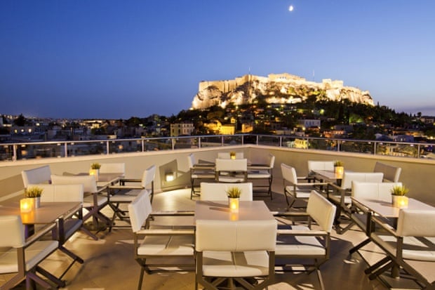 Thea Terrace Bar, Central Hotel, Athens