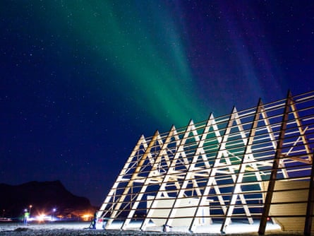 The northern lights at the SALT festival.