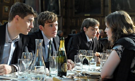 Sam Claflin, Max Irons and Natalie Dormer in The Riot Club.