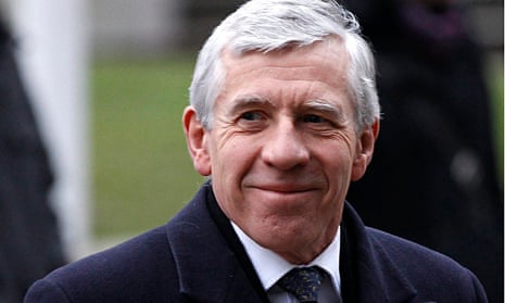 Britain's former foreign minister Jack Straw.