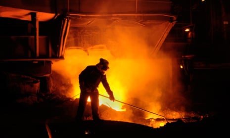 Steel-makers are among those set to profit from projections of a carbon price at the high end
