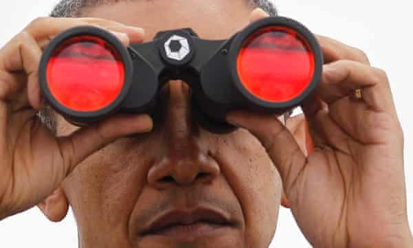 obama binoculars
