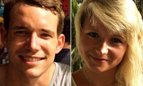 David Miller and Hannah Witheridge, who were killed while on holiday on the Thai island of Koh Tao