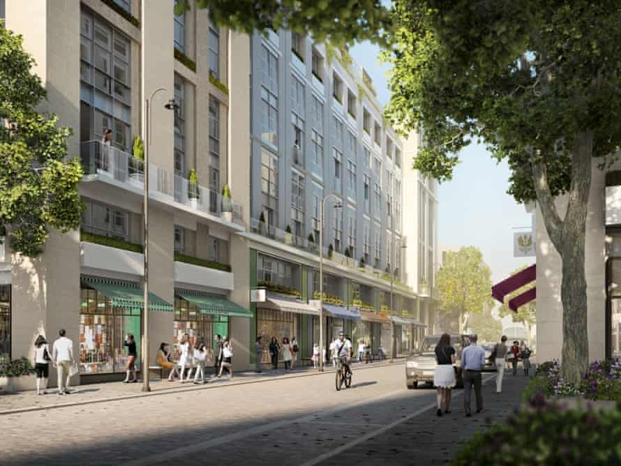 The £8bn redevelopment plans for Earls Court extend across an area of 30 hectares.