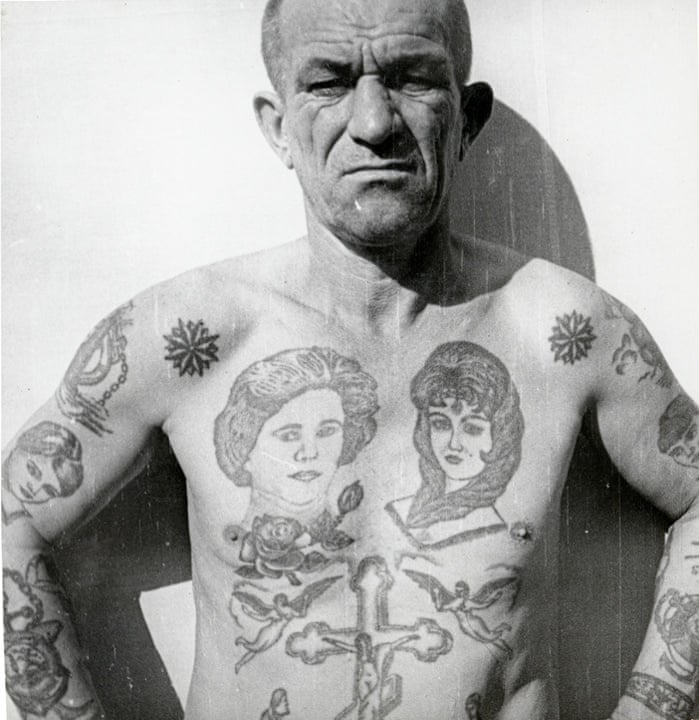 Decoding Russian criminal tattoos in pictures Art and design The