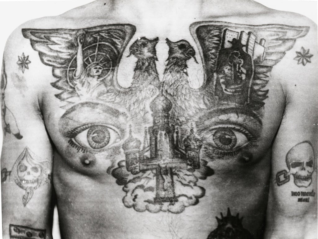 Decoding Russian criminal tattoos in pictures Art and design The