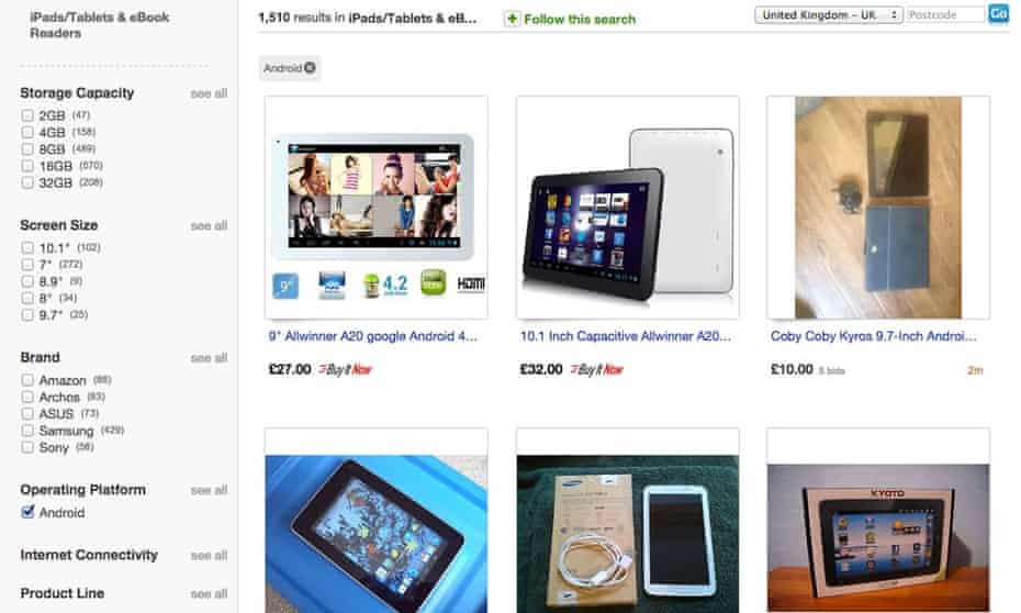 Make sure you've properly wiped your used tablet before selling it on eBay.