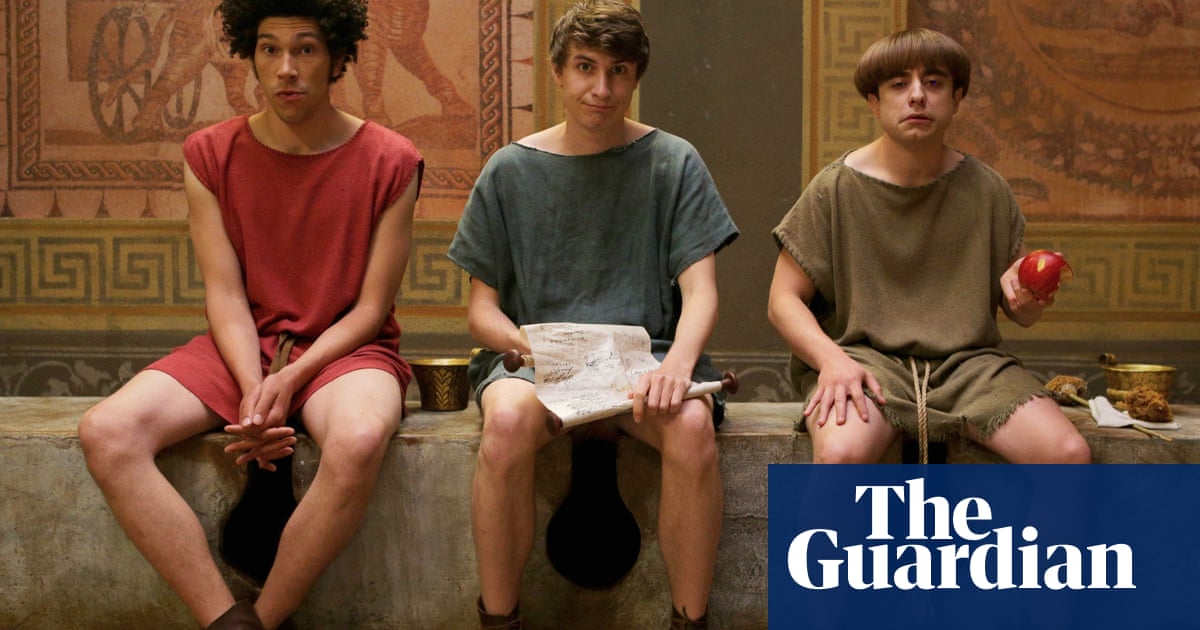 plebs ancient rome allows us to bring in gladiators and orgies tv comedy the guardian