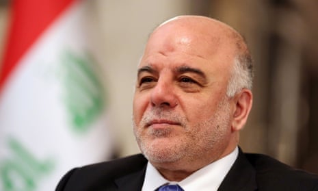Iraq's Prime Minister Haider al-Abadi.