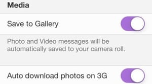 Do not download images in Viber