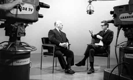 Alfred Hitchcock at Granada Television in 1960s